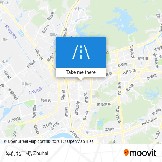 翠前北三街 map