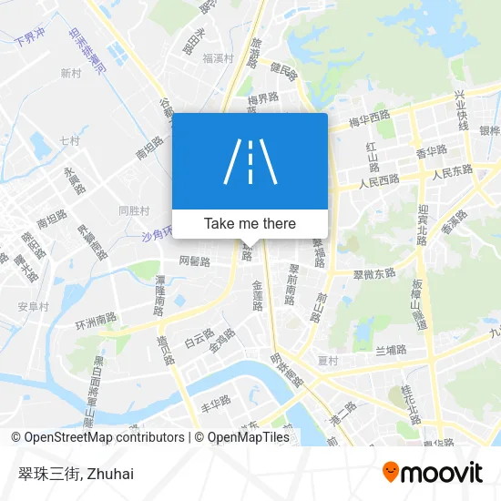 翠珠三街 map