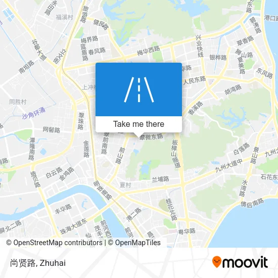尚贤路 map