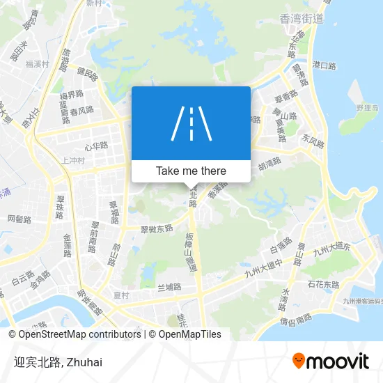 迎宾北路 map