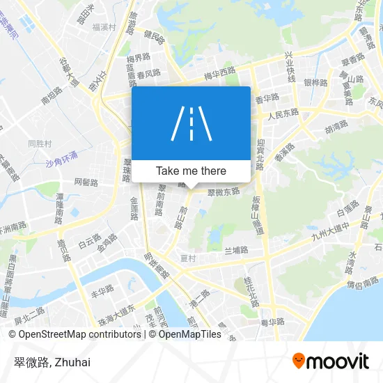 翠微路 map
