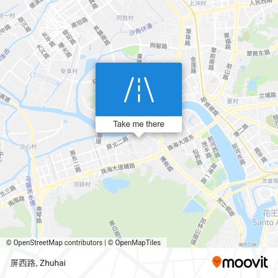 屏西路 map