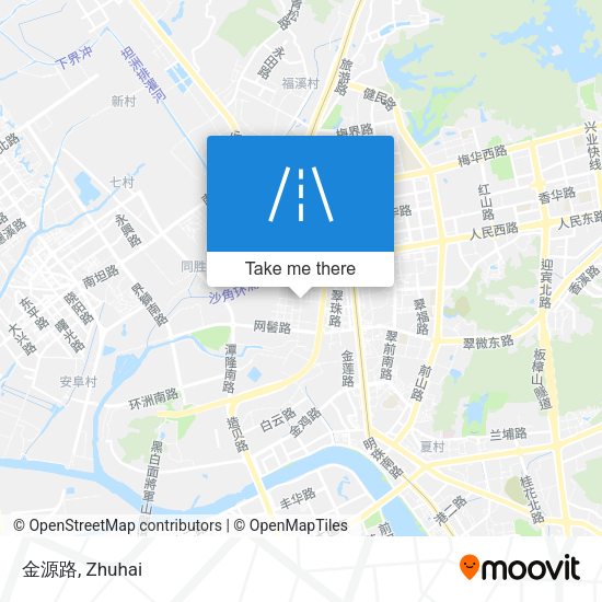 金源路 map