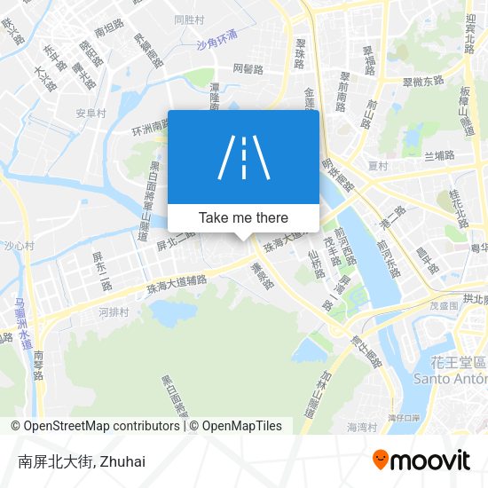 南屏北大街 map