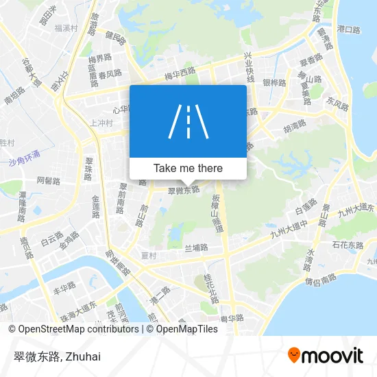 翠微东路 map