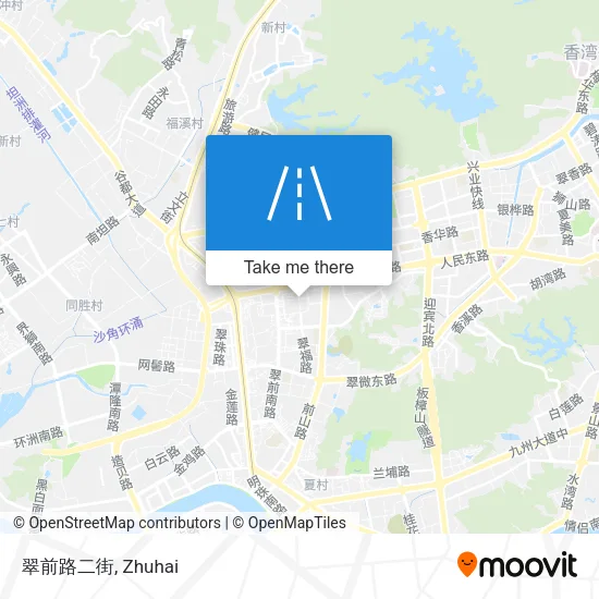 翠前路二街 map
