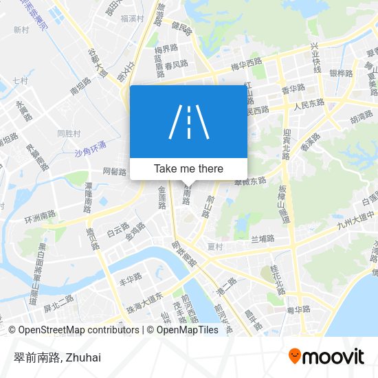 翠前南路 map