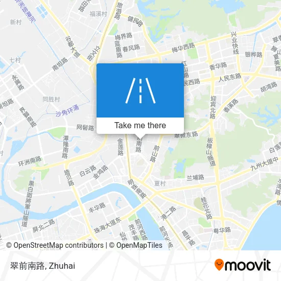 翠前南路 map