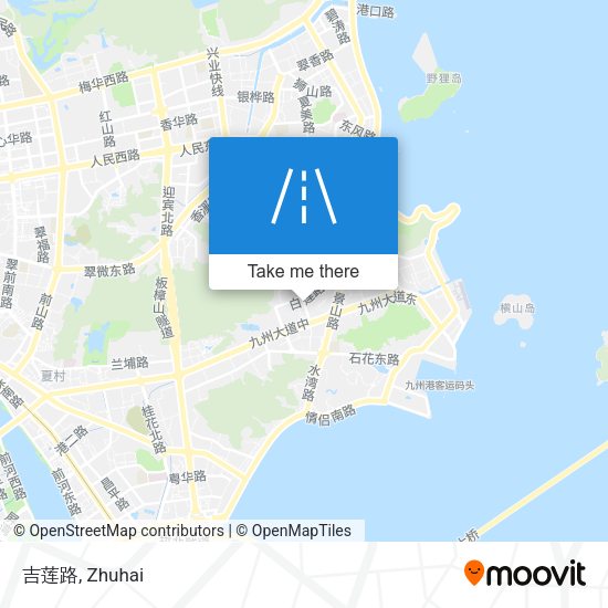 吉莲路 map