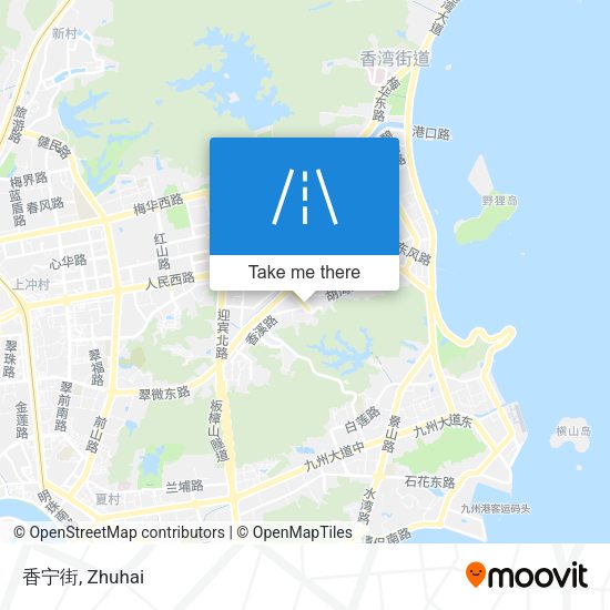 香宁街 map