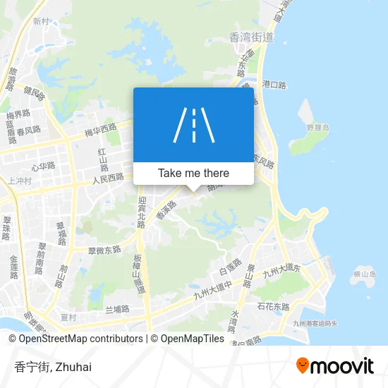 香宁街 map