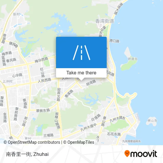 南香里一街 map