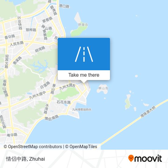 情侣中路 map