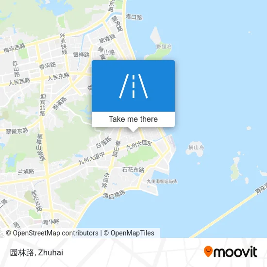 园林路 map