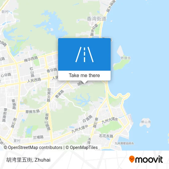 胡湾里五街 map
