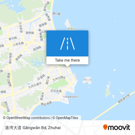 港湾大道  Gǎngwān Bd map