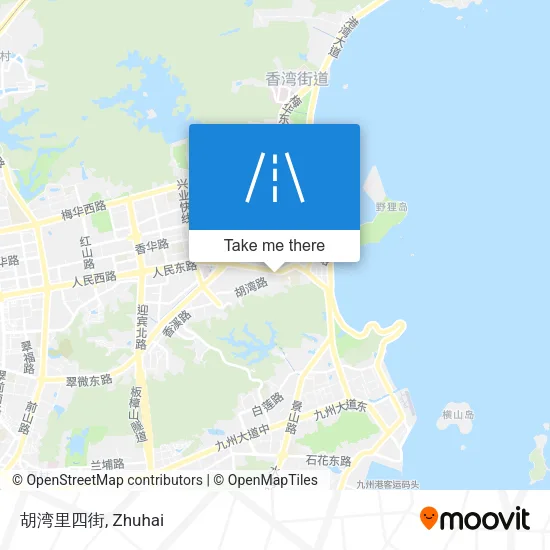 胡湾里四街 map