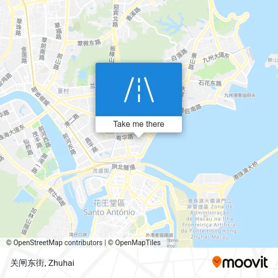 关闸东街 map