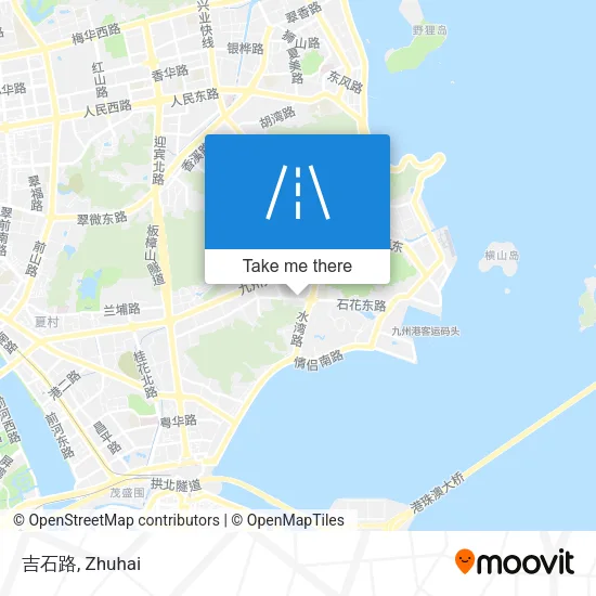 吉石路 map