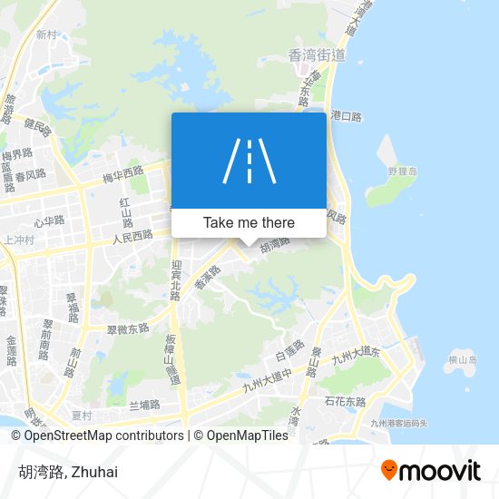 胡湾路 map