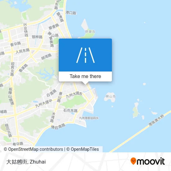 大姑乸街 map