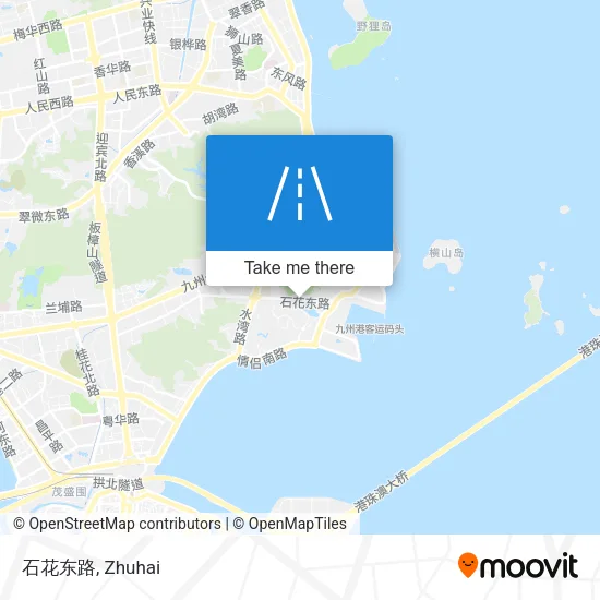 石花东路 map