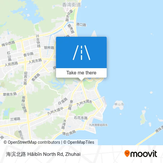 海滨北路 Hǎibīn North Rd map