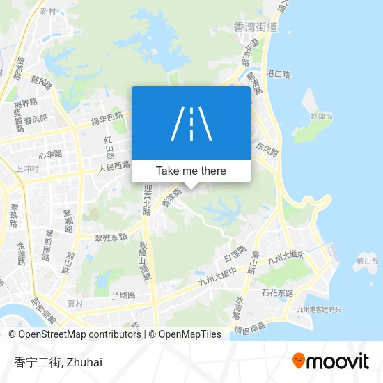 香宁二街 map