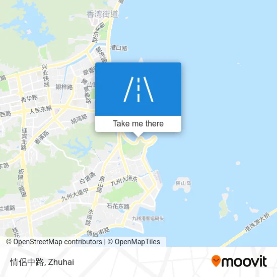 情侶中路 map