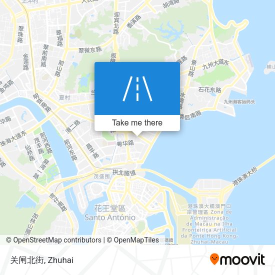 关闸北街 map