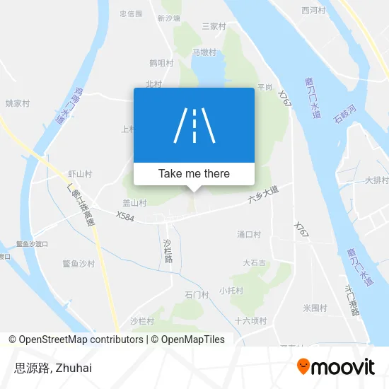思源路 map