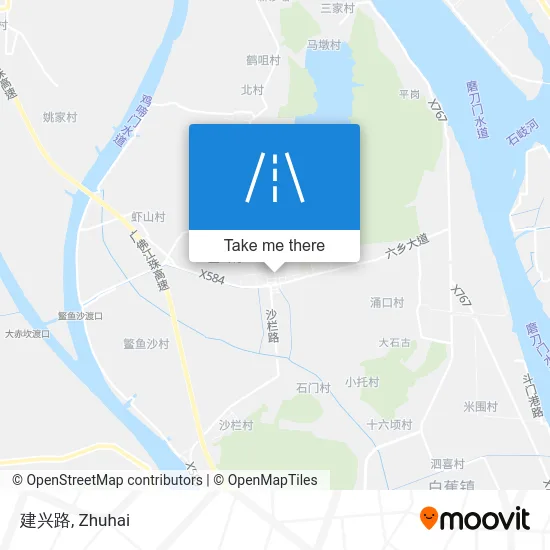 建兴路 map