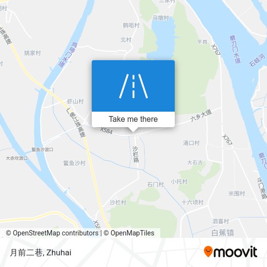 月前二巷 map