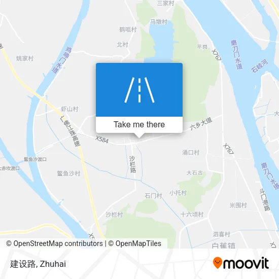 建设路 map