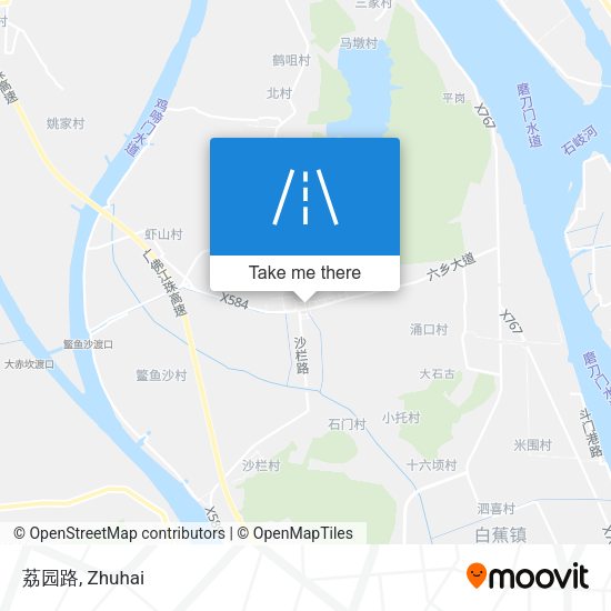 荔园路 map