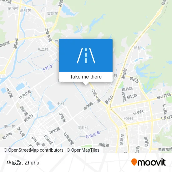 华威路 map