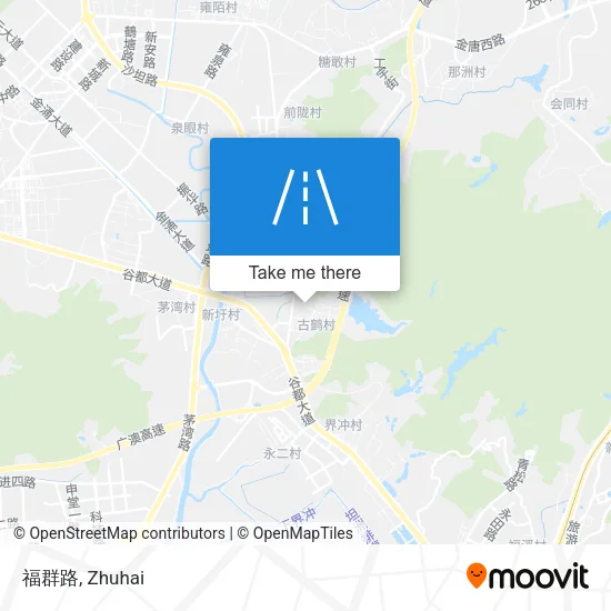 福群路 map