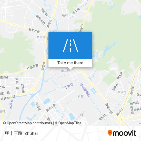 明丰三路 map