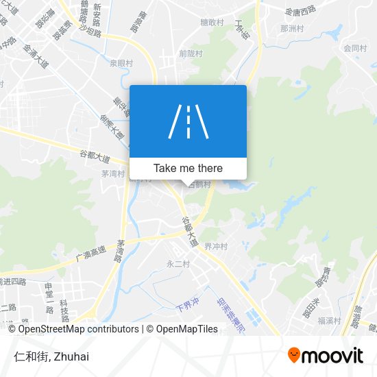 仁和街 map