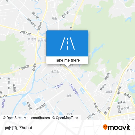 南闸街 map