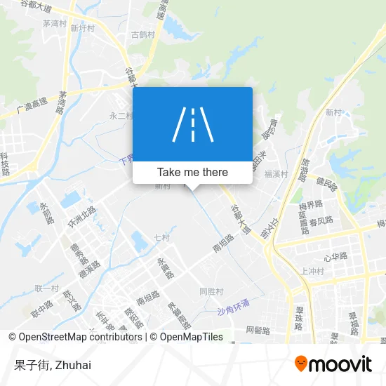 果子街 map