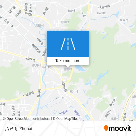 清泉街 map