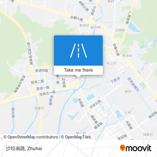 沙坦南路 map