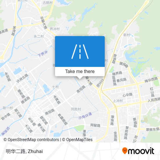 明华二路 map