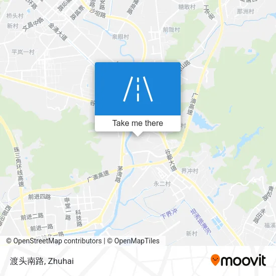 渡头南路 map