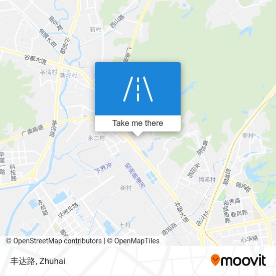 丰达路 map