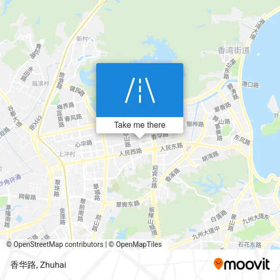 香华路 map