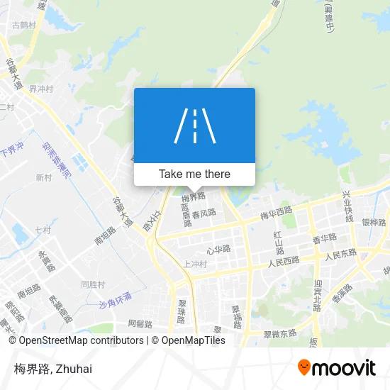 梅界路 map