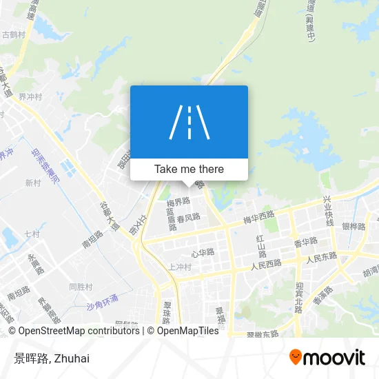 景晖路 map