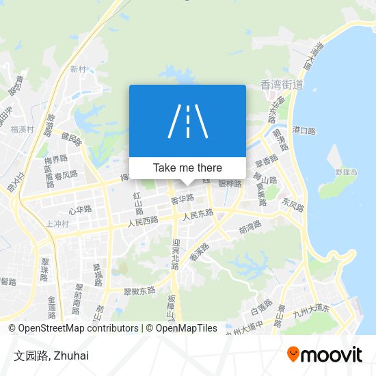 文园路 map